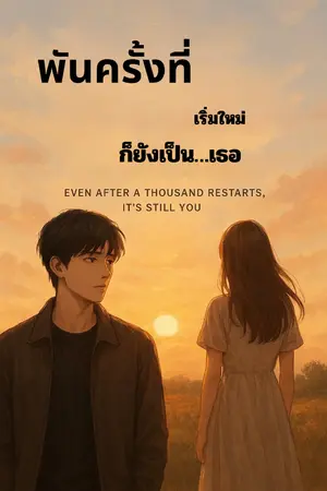 ปกนิยาย พันครั้งที่เริ่มใหม่…..ก็ยังเป็น…เธอ