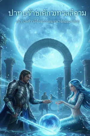 ปกนิยาย พันธสัญญาแห่งจันทราสีคราม (The Azure Moon Pact)