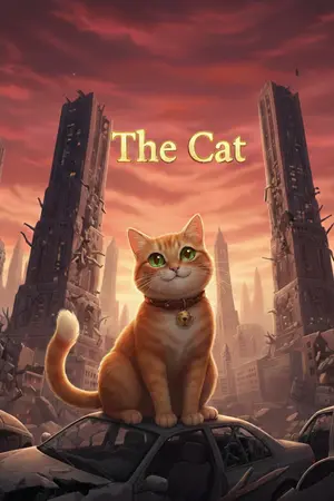 ปกนิยาย The Cat โลกาวินาศกับมนุษย์โง่หนึ่งตัว