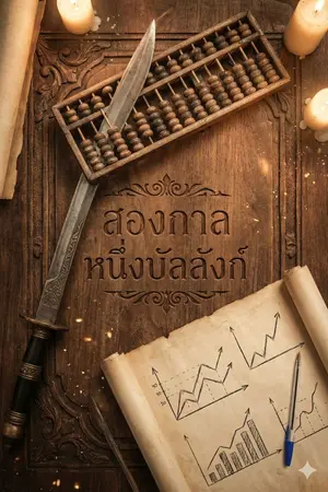 ปกนิยาย สองกาล หนึ่งบัลลังก์