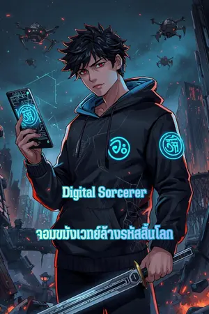 ปกนิยาย Digital Sorcerer: จอมขมังเวทย์ล้างรหัสสิ้นโลก