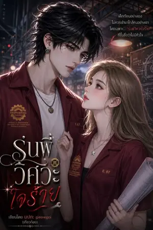 ปกนิยาย รุ่นพี่วิศวะใจร้าย  อ่านฟรี