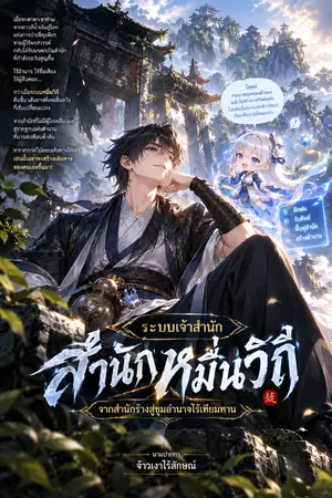 ปกนิยาย ระบบ สำนักหมื่นวิถี ข้าจะสร้างตำนานเซียน