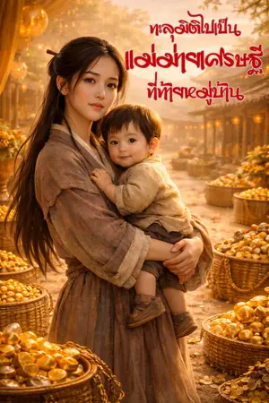 ปกนิยาย ทะลุมิติไปเป็นแม่ม่ายเศรษฐีที่ท้ายหมู่บ้าน