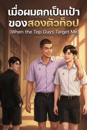 ปกนิยาย เมื่อผมตกเป็นเป้าของสองตัวท็อป (When the Top Guys Target Me)