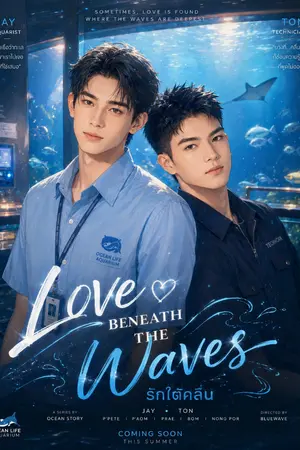 ปกนิยาย รักใต้คลื่น LOVE BENEATH THE WAVES