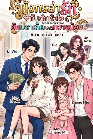 ปกนิยาย มังกรล่ารัก: กับดักหัวใจยัยปลาเค็มและกวางน้อย