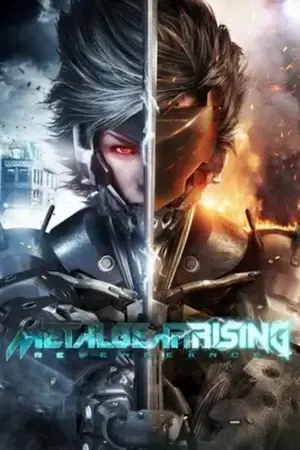 ปกนิยาย เกมกาชา reaction metal gear rising revengeance