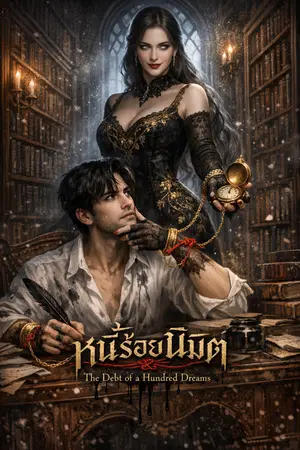 ปกนิยาย หนี้ร้อยนิมิต