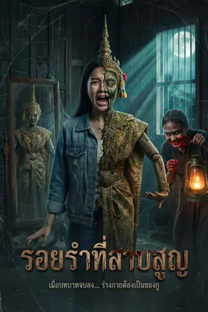 ปกนิยาย รอยรำที่สาบสูญ