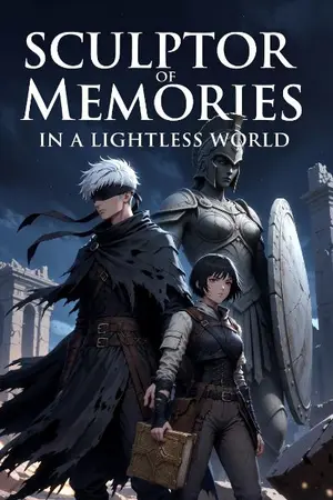 ปกนิยาย นักแกะสลักความทรงจำในโลกไร้แสง