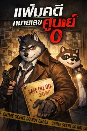 ปกนิยาย แฟ้มคดีหมายเลขศูนย์