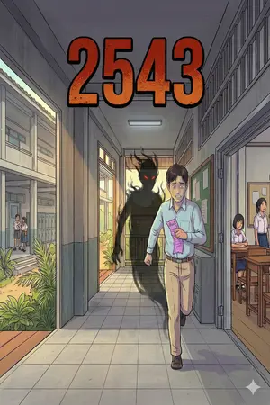 ปกนิยาย 2543 สยอง: เมื่อผมย้อนไป ป.1 ด้วยสมองผู้ใหญ่