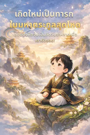 ปกนิยาย เกิดใหม่เป็นทารกในมหาตระกูลสุดโหด เลยต้องฝึกจนเป็นสัตว์ประหลาดเพื่อเอาตัวรอด!