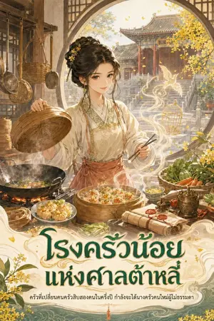 ปกนิยาย โรงครัวน้อยแห่งศาลต้าหลี่