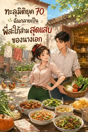 ปกนิยาย ทะลุมิติยุค 70 ฉันกลายเป็นพี่สะใภ้สามสุดแสบของนางเอก