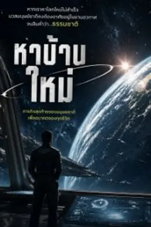 ปกนิยาย การหาบ้านใหม่