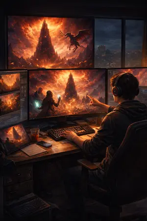 ปกนิยาย สั่งให้ทำเกม แต่ดันไปสร้างหนังฟอร์มยักษ์ซะงั้น