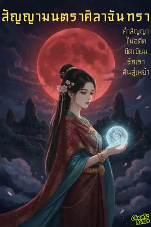 ปกนิยาย สัญญามนตราศิลาจันทรา