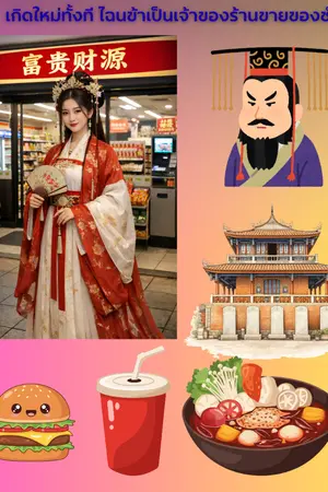 ปกนิยาย เกิดใหม่ทั้งที เป็นเจ้าของร้านขายของชำ