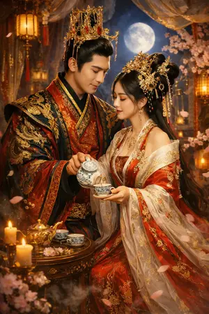 ปกนิยาย เป็นนางร้ายมันเหนื่อยเกินไป งั้นขอเป็น ‘เจ้าของร้านน้ำชา’ แทนแล้วกัน