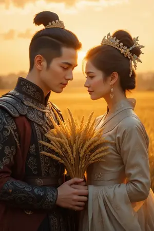 ปกนิยาย บันทึกรักหงส์พลัดถิ่น: ภูมิปัญญาแห่งแผ่นดินทอง