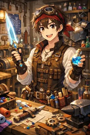 ปกนิยาย อาชีพนักคราฟระดับsss