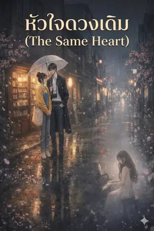 ปกนิยาย หัวใจดวงเดิม ( The Same Heart )
