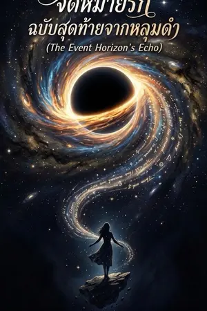 ปกนิยาย จดหมายรักฉบับสุดท้ายจากหลุมดำ (The Event Horizon’s Echo)