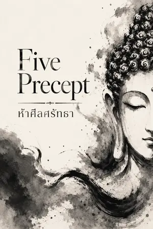 ปกนิยาย Five Precept : ห้าศีลศรัทธา