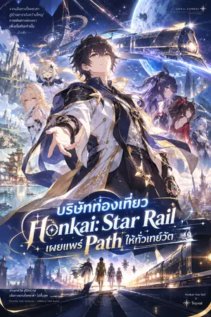 ปกนิยาย บริษัทท่องเที่ยว Honkai: Star Rail เผยแพร่ Path ให้ทั่วเทย์วัต
