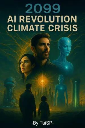 ปกนิยาย 2099 AI REVOLUTION CLIMATE CRISIS