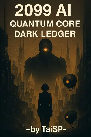 ปกนิยาย 2099 AI Quantum Core: Dark Ledger