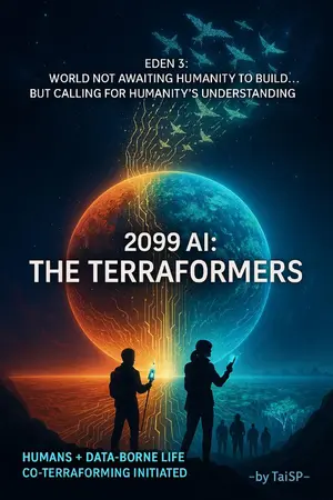 ปกนิยาย 2099 AI The Terraformers