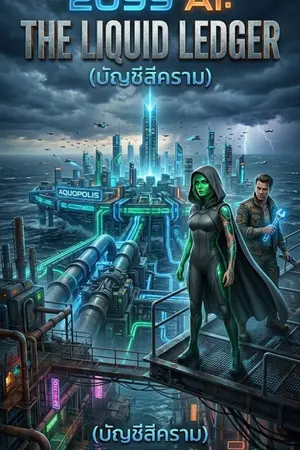 ปกนิยาย 2099 AI: THE LIQUID LEDGER (บัญชีสีคราม)