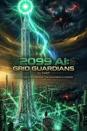ปกนิยาย 2099 AI: GRID GUARDIANS