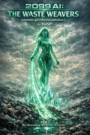 ปกนิยาย 2099 AI: The Waste Weavers