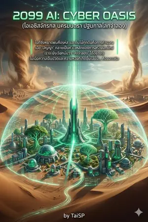 ปกนิยาย 2099 AI: Cyber Oasis (โอเอซิสจักรกล)