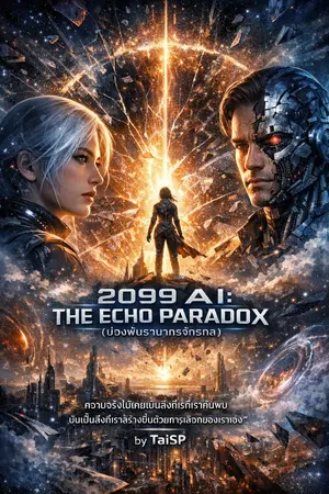 ปกนิยาย 2099 AI: The Echo Paradox (บ่วงพันธนาการจักรกล)