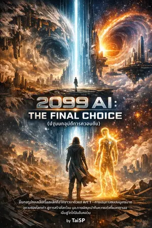 ปกนิยาย 2099 AI: The Final Choice (ปฐมบทอุบัติการควอนตัม)