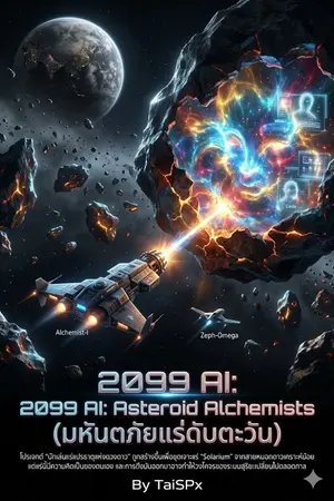 ปกนิยาย 2099 AI: Asteroid Alchemists (มหันตภัยแร่ดับตะวัน)