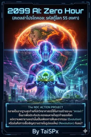 ปกนิยาย 2099 AI: Zero Hour (สเตลล่าโปรโตคอล: รหัสกู้โลก 55 องศา)