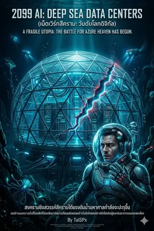 ปกนิยาย 2099 AI: Deep Sea Data Centers (เน็ตเวิร์กสีคราม: วันดับโลกดิจิทัล)