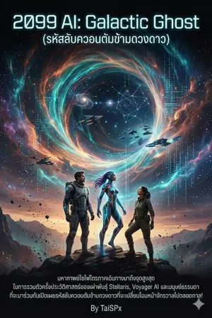 ปกนิยาย 2099 AI: Galactic Ghost (รหัสลับควอนตัมข้ามดวงดาว)