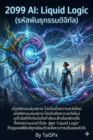 ปกนิยาย 2099 AI: Liquid Logic (รหัสพันธุกรรมดิจิทัล)