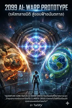 ปกนิยาย 2099 AI: Warp Prototype (รหัสทลายมิติ สู่ขอบฟ้าอนันตกาล)