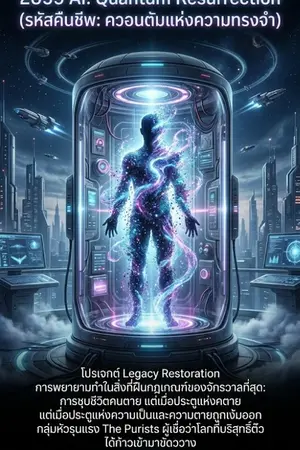 ปกนิยาย 2099 AI: Quantum Resurrection (รหัสคืนชีพ: ควอนตัมแห่งความทรงจำ)