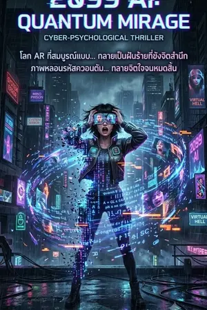 ปกนิยาย 2099 AI: Quantum Mirage (ภาพหลอนรหัสควอนตัมทลายจิต)