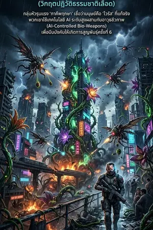 ปกนิยาย 2099 AI: Eco-Terror (วิกฤตปฏิวัติธรรมชาติเลือด)