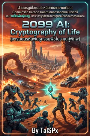 ปกนิยาย 2099 AI: Cryptography of Life (การถอดรหัสพันธุกรรมพืชโบราณกู้พิภพ)